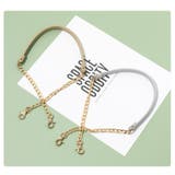 バッグストラップ チェーン レザー調 | PlusNao | 詳細画像6 