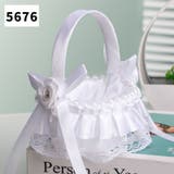 フラワーガールバスケット フラワーバスケット リングピロー | PlusNao | 詳細画像12 