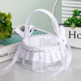 フラワーガールバスケット フラワーバスケット リングピロー | PlusNao | 詳細画像2 