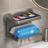 トイレットペーパーホルダー 壁掛け スマホ置き | PlusNao | 詳細画像3