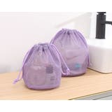 化粧ポーチ 巾着型 レディース | PlusNao | 詳細画像4 