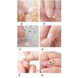 ネイル用両面テープ 10枚セット ネイル接着剤 | PlusNao | 詳細画像6