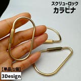カラビナ スクリューロック 単品 | PlusNao | 詳細画像1