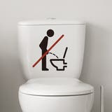 ウォールステッカー トイレ用ステッカー トイレシール | PlusNao | 詳細画像4 