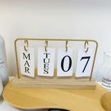 卓上カレンダー 日めくりカレンダー 万年カレンダー | PlusNao | 詳細画像14 