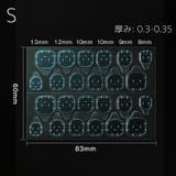 ネイル用両面テープ 10シートセット ネイルアート | PlusNao | 詳細画像7