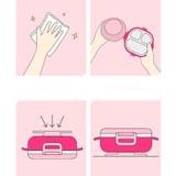 両面吸盤 ベビー用品 滑り止め | PlusNao | 詳細画像12 