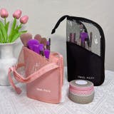 メイクブラシポーチ 化粧ポーチ メイクポーチ | PlusNao | 詳細画像2 