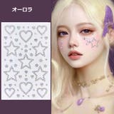 デコシール フェイスシール フェイスステッカー | PlusNao | 詳細画像8 