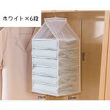 吊り下げ収納ラック クローゼット収納 衣類ラック | PlusNao | 詳細画像7 