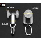 カーテンランナー カーテントラックローラー 5個組 | PlusNao | 詳細画像12 