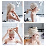 タオルキャップ ヘアキャップ ヘアドライタオル | PlusNao | 詳細画像13 
