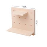 ウォールシェルフ 有孔ボード 単品 | PlusNao | 詳細画像16