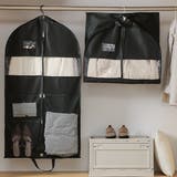 洋服カバー ドレスカバー 二つ折り | PlusNao | 詳細画像3 