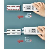 電源タップホルダー 5個セット 壁掛け | PlusNao | 詳細画像8 