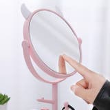 卓上ミラー 収納トレイ付き フック付き | PlusNao | 詳細画像11 