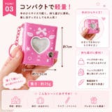 ミニフォトアルバム ハート窓付き キーホルダー | PlusNao | 詳細画像4
