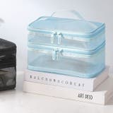 化粧ポーチ バニティポーチ 2段 | PlusNao | 詳細画像3 