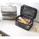 化粧ポーチ バニティポーチ 2段 | PlusNao | 詳細画像4 