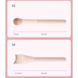 メイクブラシ 化粧筆 10本セット | PlusNao | 詳細画像12