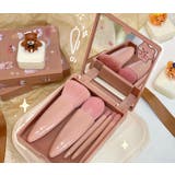 メイクブラシ 5本セット ケース付き | PlusNao | 詳細画像2 