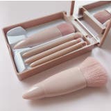 メイクブラシ 5本セット ケース付き | PlusNao | 詳細画像3 