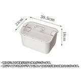 ネイル用品収納ケース 収納ボックス ネイルボックス | PlusNao | 詳細画像12 
