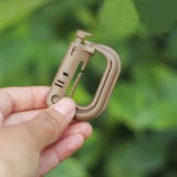 カラビナ 同色4個セット D型 | PlusNao | 詳細画像2 