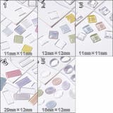 ネイルカラーチャート カボション 同デザイン40個入り | PlusNao | 詳細画像18 