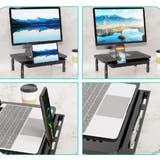 デスクトップPCラック デスク上ラック PCモニター台 | PlusNao | 詳細画像3