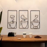 ワイヤーアート ウォールアート 壁飾り | PlusNao | 詳細画像3