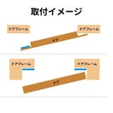 隙間テープ スポンジ ドア | PlusNao | 詳細画像12