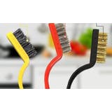 ワイヤーブラシ 3本セット サビ取り | PlusNao | 詳細画像7 