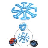 ヘルメット用ベンチレーションライナー ヘルメットインナー ヘルメットライナー | PlusNao | 詳細画像9 