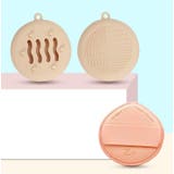 メイクスポンジケース パフケース メイクブラシクリーナー | PlusNao | 詳細画像2 