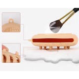 メイクスポンジケース パフケース メイクブラシクリーナー | PlusNao | 詳細画像6 