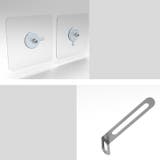 家具転倒防止器具 家具固定器具 同サイズ10個セット | PlusNao | 詳細画像9 