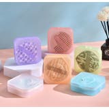メイクパフケース スポンジパフ収納ケース パフホルダー | PlusNao | 詳細画像4