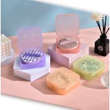 メイクパフケース スポンジパフ収納ケース パフホルダー | PlusNao | 詳細画像8