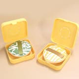 メイクパフケース 2個セット スポンジケース | PlusNao | 詳細画像2 