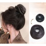 お団子ウィッグ ポイントウィッグ ヘアクリップ | PlusNao | 詳細画像2 