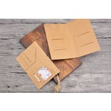 手帳用収納ポケット クラフト紙 2枚セット | PlusNao | 詳細画像7 