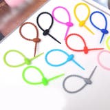 シリコンバンド 4本セット 結束バンド | PlusNao | 詳細画像3