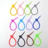 シリコンバンド 4本セット 結束バンド | PlusNao | 詳細画像9