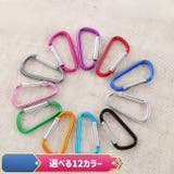カラビナ 10個セット D型 | PlusNao | 詳細画像2