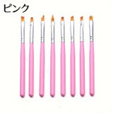 ネイルアートブラシ 8本セット ジェルネイル | PlusNao | 詳細画像5