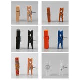 ウッドクリップ 木製クリップ 10個セット | PlusNao | 詳細画像2 