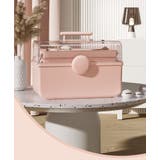 メイクボックス コスメボックス 化粧品収納ケース | PlusNao | 詳細画像2 