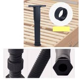 ベッド用ストッパー 同サイズ2個セット ベットフレーム | PlusNao | 詳細画像10 