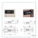 補助錠 南京錠 木製ドア用 | PlusNao | 詳細画像10